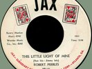ROBERT PEEBLES (w/ group) This Little Light of Mine 45rpm Jax 1959 Atlanta R&B