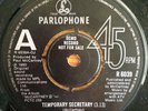 PAUL McCARTNEY - Temporary Secretary 7