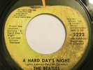 THE BEATLES / A HARD DAYS NIGHT / APPLE ALL RIGHTS REISSUE 1975