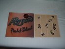 POISON Flesh & Blood '90 US HAIR metal ORIG UK   IMPORT   Hype Sticker NMint