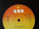 U2 - Out Of Control (Three) - Irish CBS 12