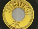 ROCKABILLY - EARL PETERSON -  BOOGIE BLUES  -  PUSHMARKS  -HEAR -1954 SUN 197