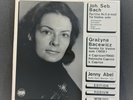JENNY ABEL ' HERS RECITAL. J.S BACH , PARTITA ll.  GRAZYNA BACEWICZ, SOLO ' ED1
