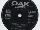 Hickory Stix UK Oak 45 Demo 1960’s Beat * Feeling Blue * Hello My Darling