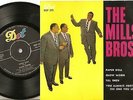 THE MILLS BROTHERS PAPER DOLL GLOW WORM SWEDISH EP 45+PS 1959 JAZZ SOUL R&B DOT