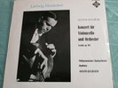 DVORAK (LP) CELLO CONCERTO: LUDWIG HOELSCHER [TELEFUNKEN ED1 **MONO LT 43009]