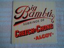 BIG BAMBU.ALCOY./CHEECH & CHONG LP BSK 3251  1972 WB LABEL C/W ORIGINAL PAPER