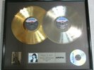 KENNY G DUOTONES ARISTA LABEL GOLD / PLATINUM RECORD SALES AWARD