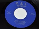 The Exclusives - It's Over / My Girl friend - 45rpm - K & C Records