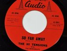 The Hi Tensions – 45rpm - The Clock /So Far Away - Audio Records