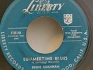 Eddie Cochran SUMMERTIME BLUES (GREAT ROCKABILLY 45) #55144 PLAYS VG++