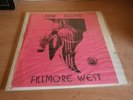 Pink Floyd, Fillmore West, Vinyl LP, White Label Pirate Stamp, VG+/VG+