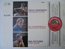 Elgar Cello Concerto Sea Pictures du Pre Baker Barbirolli HMV ASD 655 S/C ED1 NM