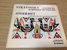 STRAVINSKY/ANSERMET/Les NOCES, SYMPHONY OF PSALMS/LONDON CS 6219 WB NM