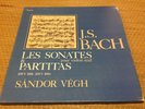 SANDOR VEGH  BACH 6 sonatas & partitas  violin solo VALOIS 3xLPs France box NM