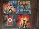 Manowar 4 Alben Warriors of the World Picture LP Fighting the World Heavy Metal