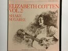 ELIZABETH COTTEN VOL. 2   FOLKWAYS LP   SHAKE SUGAREE