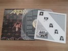 ANTHRAX AMONG THE LIVING RARE KOREA ORIG LP INSERT 1990 No Barcode Slayer
