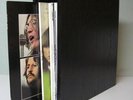 Rare limited edition set of 14 Beatles LPs in black oak roll-top box 1988