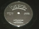 THE ELEGANTS -  LITTLE STAR  - 78 repro Wurlitzer Jukebox record