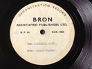 DEMO UK ACETATE- BRYAN TAYLOR rare UK 1961 ACETATE / JOE MEEK RGM SOUND /POPCORN