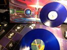 BLUE VINYL ELO Electric Light Orchestra Out Of The Blue double album LP & poster