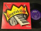 10” JAZZ LP EARLY NAT KING COLE The King Cole Trio Capitol LP 220 Self Titled
