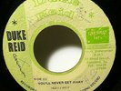 Hugh Roy/Tommy McCook Quintet ?45  You'll Never Get Away /Rock Away REGGAE c3349