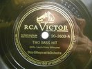 1947 Bop/Jazz 78 DIZZY GILLESPIE Two Bass Hit / Stay On It on RCA Victor *LISTEN