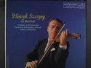HENRYK SZERYNG: In Recital LP (shaded dog, faint stain obc) Classical