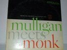 GERRY MULLIGAN - THELONIOUS MONK-MEET MONK ON RIVERSIDE JAZZ LP