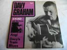 DAVY GRAHAM & ALEX KORNER   3/4 AD ** 1962 TOPIC EP 1st MAUVE SLV. CREAM LABEL.