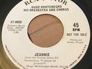 Hugo Montenegro Orchestra Chorus I Dream Of Jeannie TV Theme Promo Rare 45