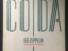 LED ZEPPELIN Coda SWAN SONG Inner 1982 Alsdorf 1st PRESS A2/B VINYL LP
