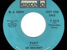 HEAR Lee Brackett Ruby/Save A Foolish Man Excello E2318 PROMO NORTHERN SOUL