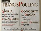 SAX 2445 Poulenc Gloria / Concerto For Organ / Pretre FNRO B/S
