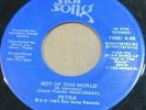 PETRA Not of This World + Fool's Gold/Shakin' the House PROMO 45s