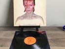 DAVID BOWIE - Aladdin Sane LP Vinyl Record Inner Sleeve ORANGE RCA LABEL 1973