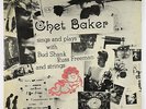 Chet Baker - Sings And Plays LP - Pacific Jazz - PJ LP-1202 Mono DG VG+