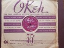 CAB CALLOWAY 78 rpm 1942 OKEH autographed Disc