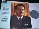 SAMSON FRANCOIS - A DEBUSSY RECITAL LP COLUMBIA 33CX 1825 B/G MONO UK ED1 RARE