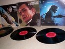 Johnny Cash At Folsom Prison 1968 Vinyl LP Columbia CS 9639 + At San Quentin LP