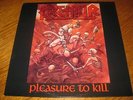 Kreator-Pleasure to kill LP,Noise Germany 1986,OIS,9 Tracks,megarar,Vinyl mint