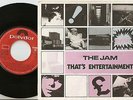 THE JAM THAT`S ENTERTAINMENT & TUBE STATION SPAIN 45+PS 1980 MOD REVIVAL WELLER