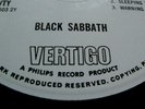 BLACK SABBATH SAME LP ORIG UK 1970 NM SWIRL VERTIGO 1ST PRESS PHILIPS CREDITS