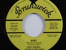 Northern Soul 45 OTIS LEAVILL Baby BRUNSWICK VG+ promo HEAR
