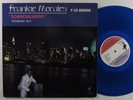 FRANKIE MORALES Y LA BANDA Sobresaliendo EL ABUELO LP VG++ blue vinyl
