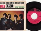 THE KINKS - DEDICATED FOLLOWER OF FASHION  Very rare 1966 german 7