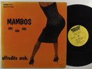 ALFREDITO ORCHESTRA Mambos Cha Cha Cha RAINBOW LP-121 LP mono