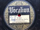 JOHNNY DODDS BLACK BOTTOM STOMPERS VOCALION 15632 - LOUIS ARMSTRONG AUTOGRAPH